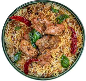 Gongura Chicken Biryani – Taste of Hyderabad